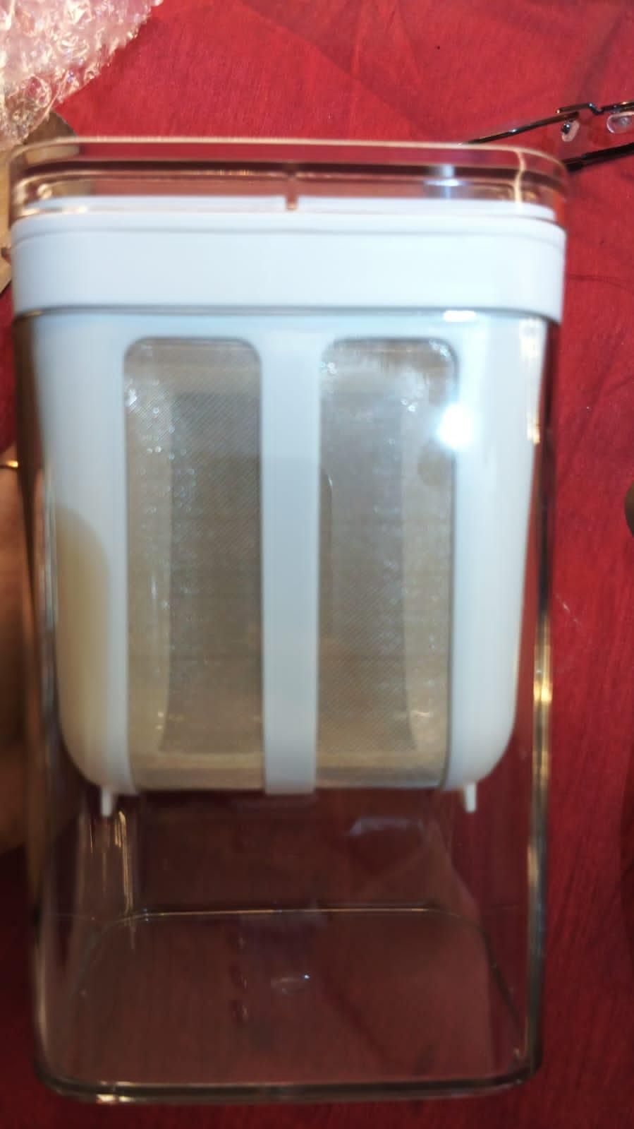 Multi purpose yogurt filter and curd strainer