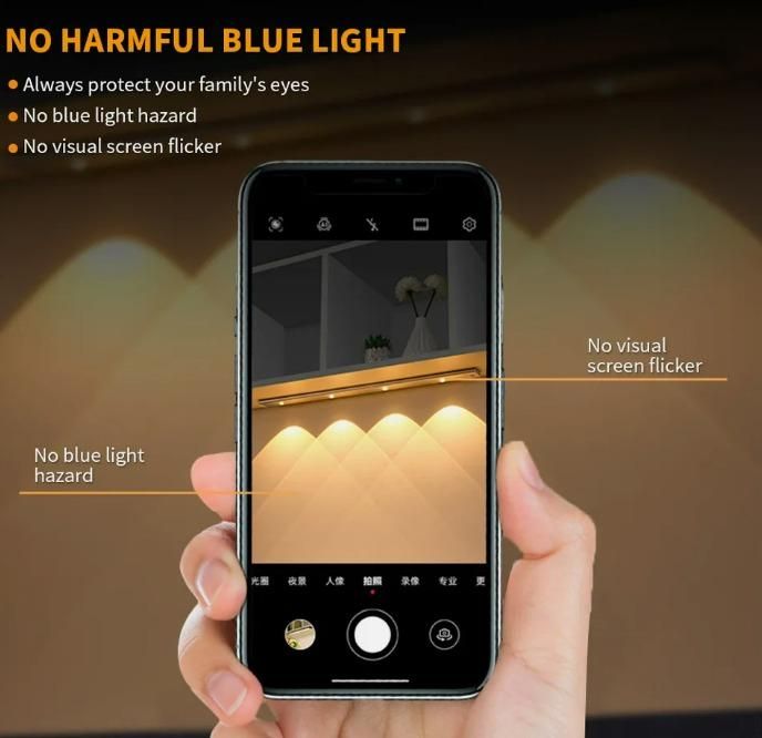Rechargeable led sensor lights