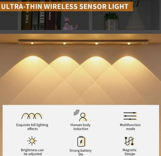 Rechargeable led sensor lights